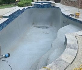 pool plaster tahoe silver travertine orc backyard aspiring home